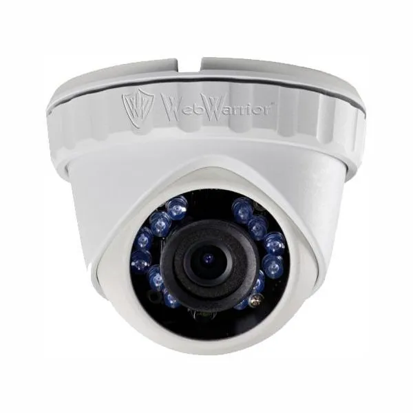 1.3MP HD TVI 720P Armored Mini Dome Camera, 3.6mm lens, White