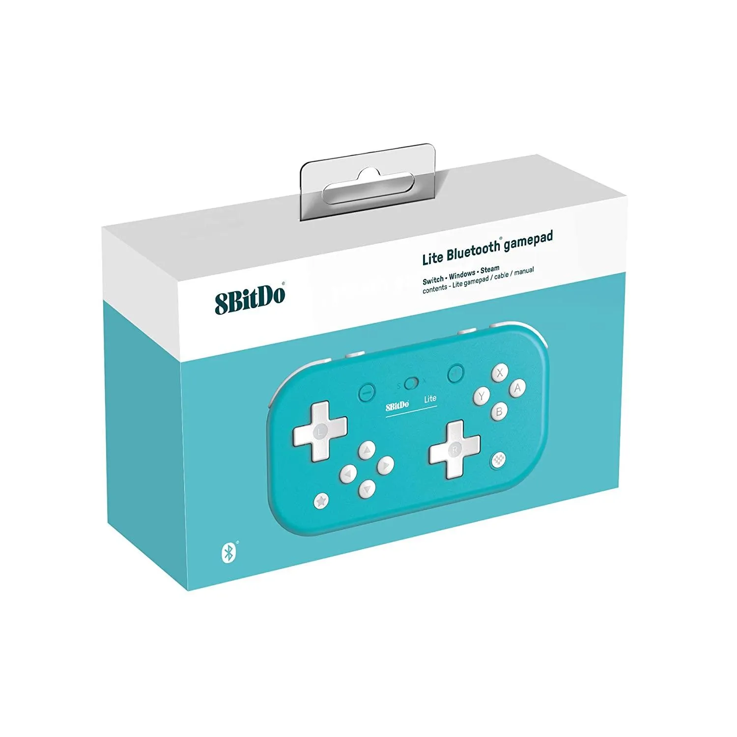 8BITDO Lite Bluetooth Gamepad (Turquoise) (Switch/Windows/Steam)