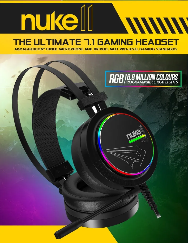 Armaggeddon Nuke 11 7.1 Pro-Gaming Headset