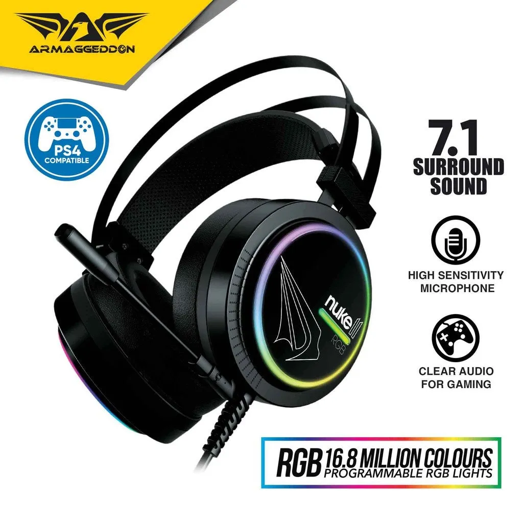 Armaggeddon Nuke 11 7.1 Pro-Gaming Headset