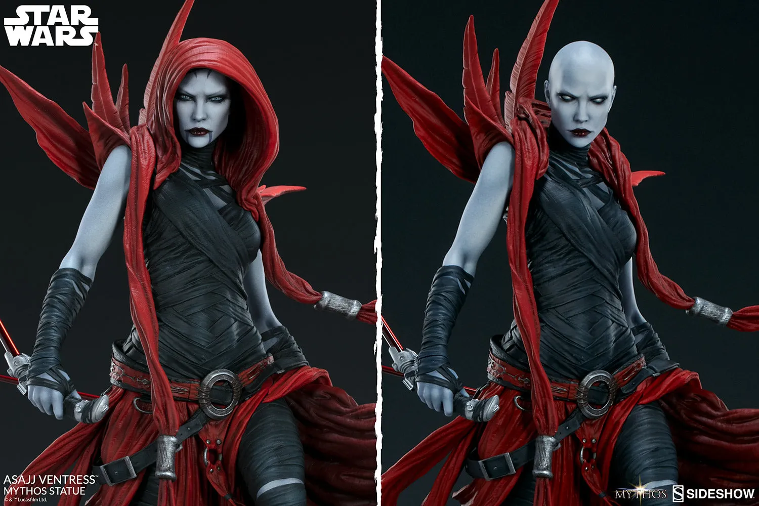 Asajj Ventress Mythos Statue