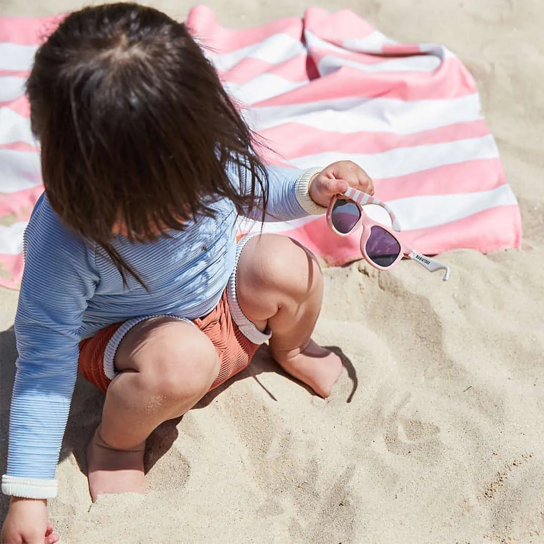 Babiators X Dock & Bay Original Navigator Sunglasses - Malibu Pink Stripe