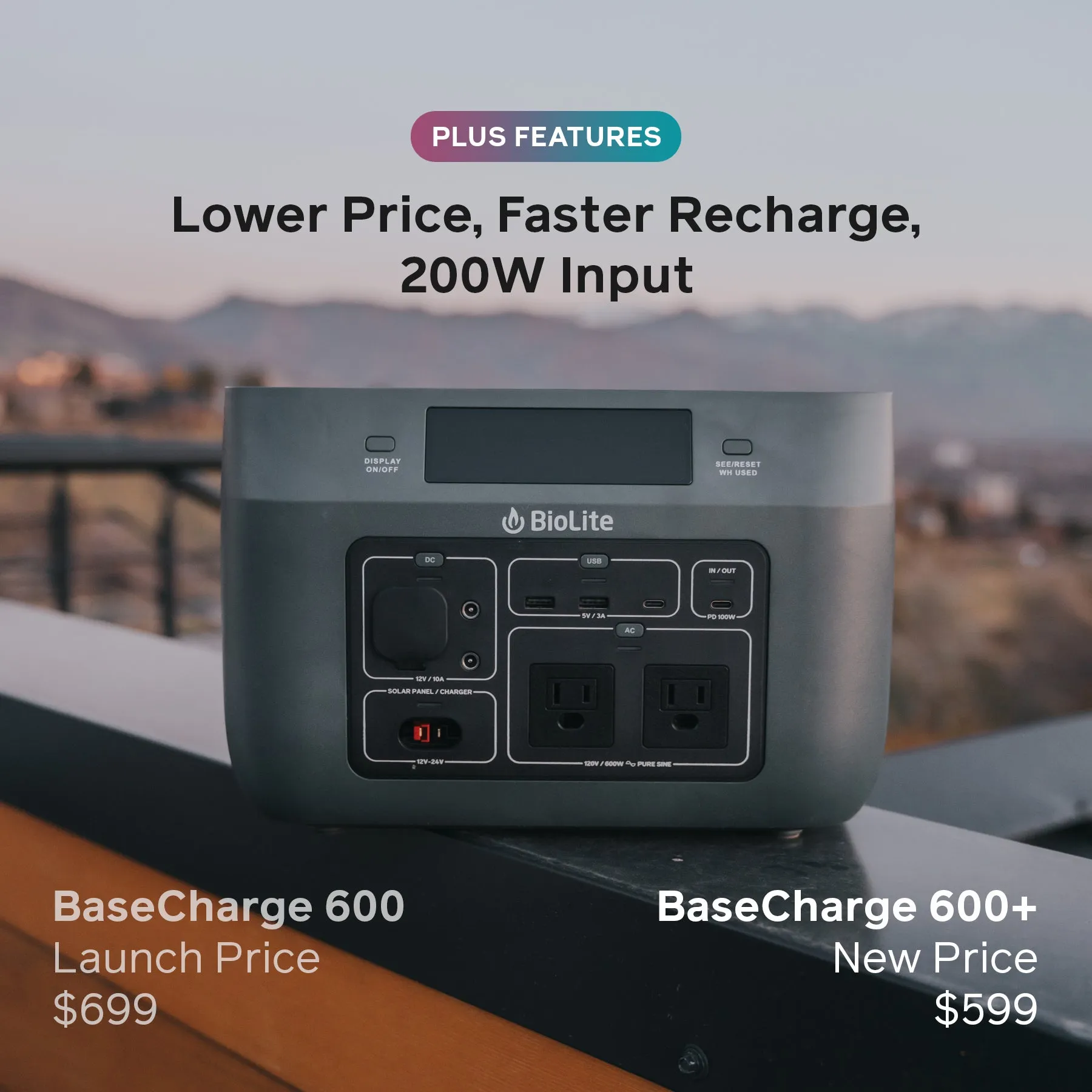 BaseCharge 600 