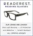 Blue-Light-Blocking-Reading-Glasses-Charcoal-0-25-Magnification-Computer-Glasses