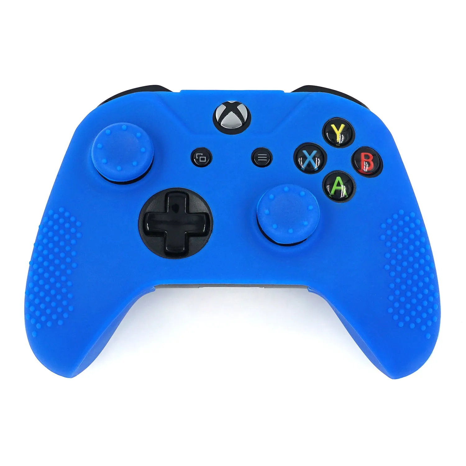 Blue Soft Silicone Thicker Skin Cover for Xbox One X & One S controller (NOT for  Xbox One or Xbox One Elite controller)