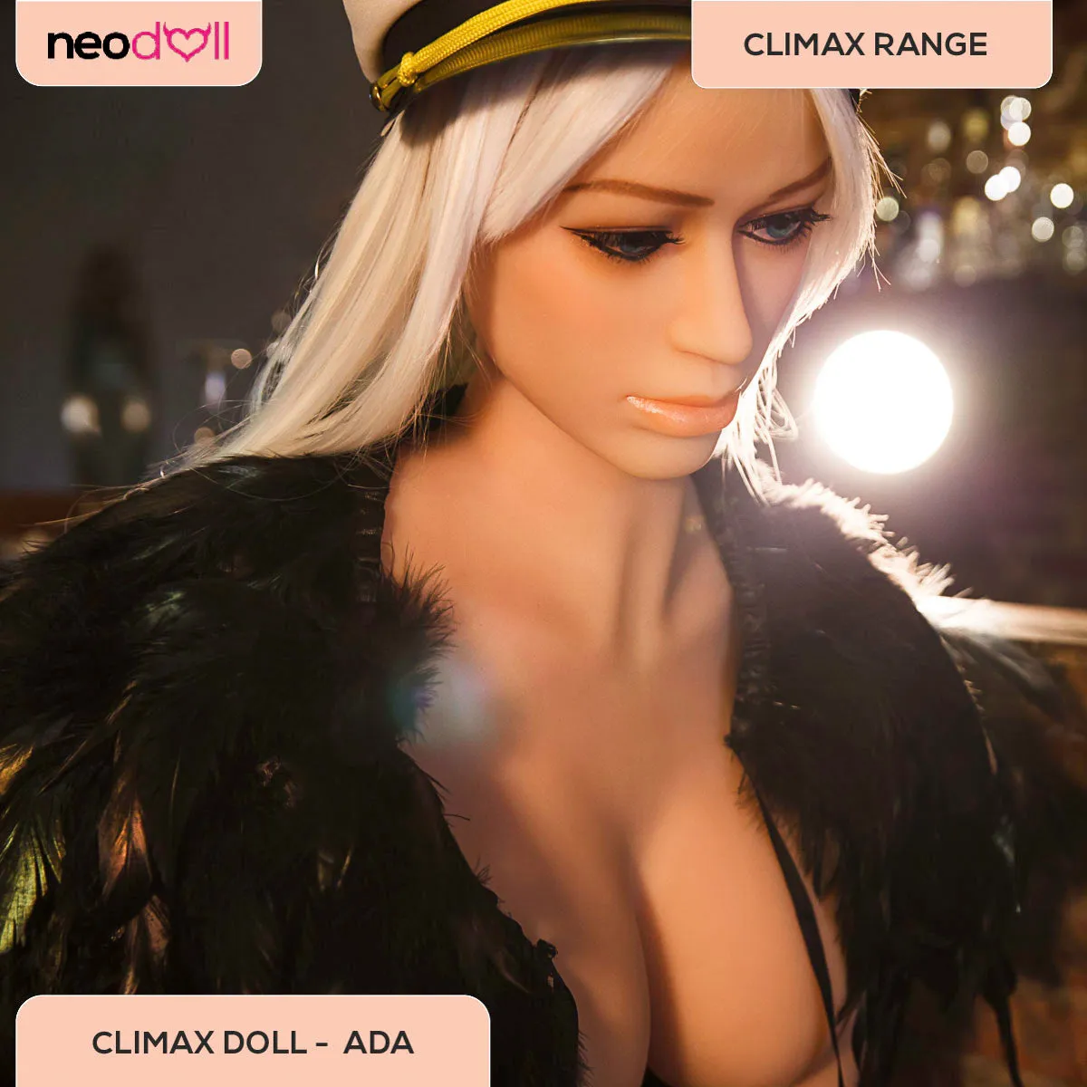 Climax Doll - Ada - Realistic Sex Doll - Gel Breast - 158cm - Tan