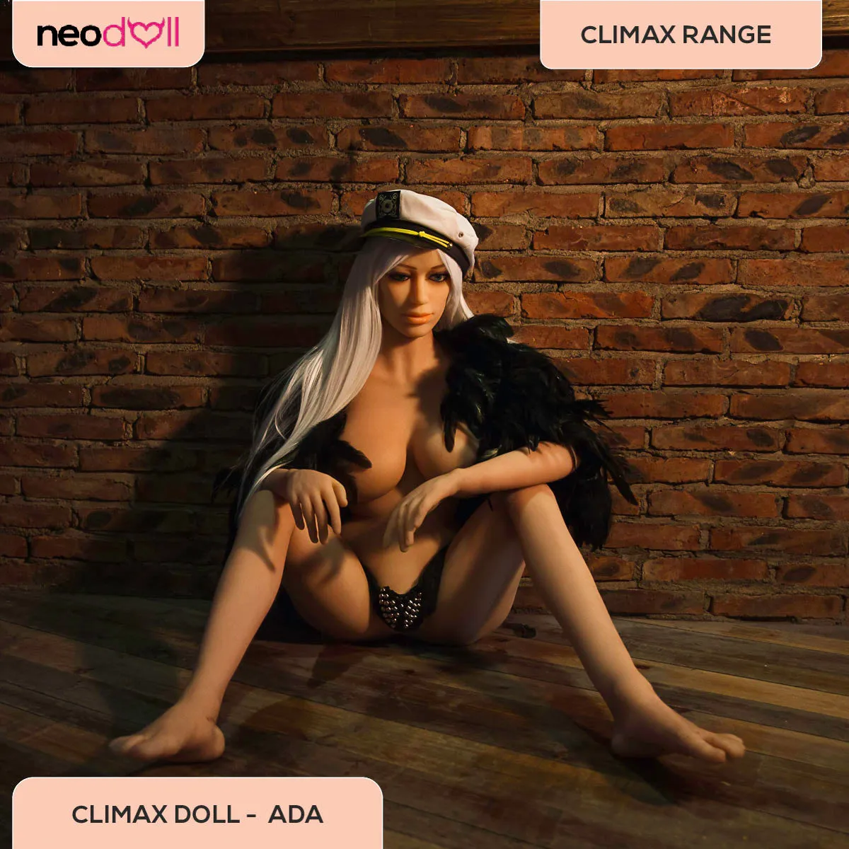 Climax Doll - Ada - Realistic Sex Doll - Gel Breast - 158cm - Tan