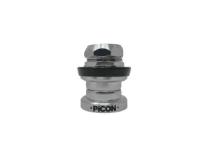 Corratec Picon Threaded Bike Headset - 1 1/8" / 28.6mm - Chrome - Sealed Bearing