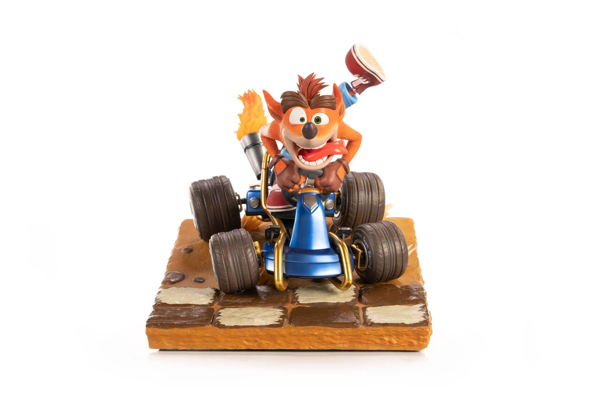 First 4 Figures Crash Team Racing Nitro-Fueled Crash in Kart Statue