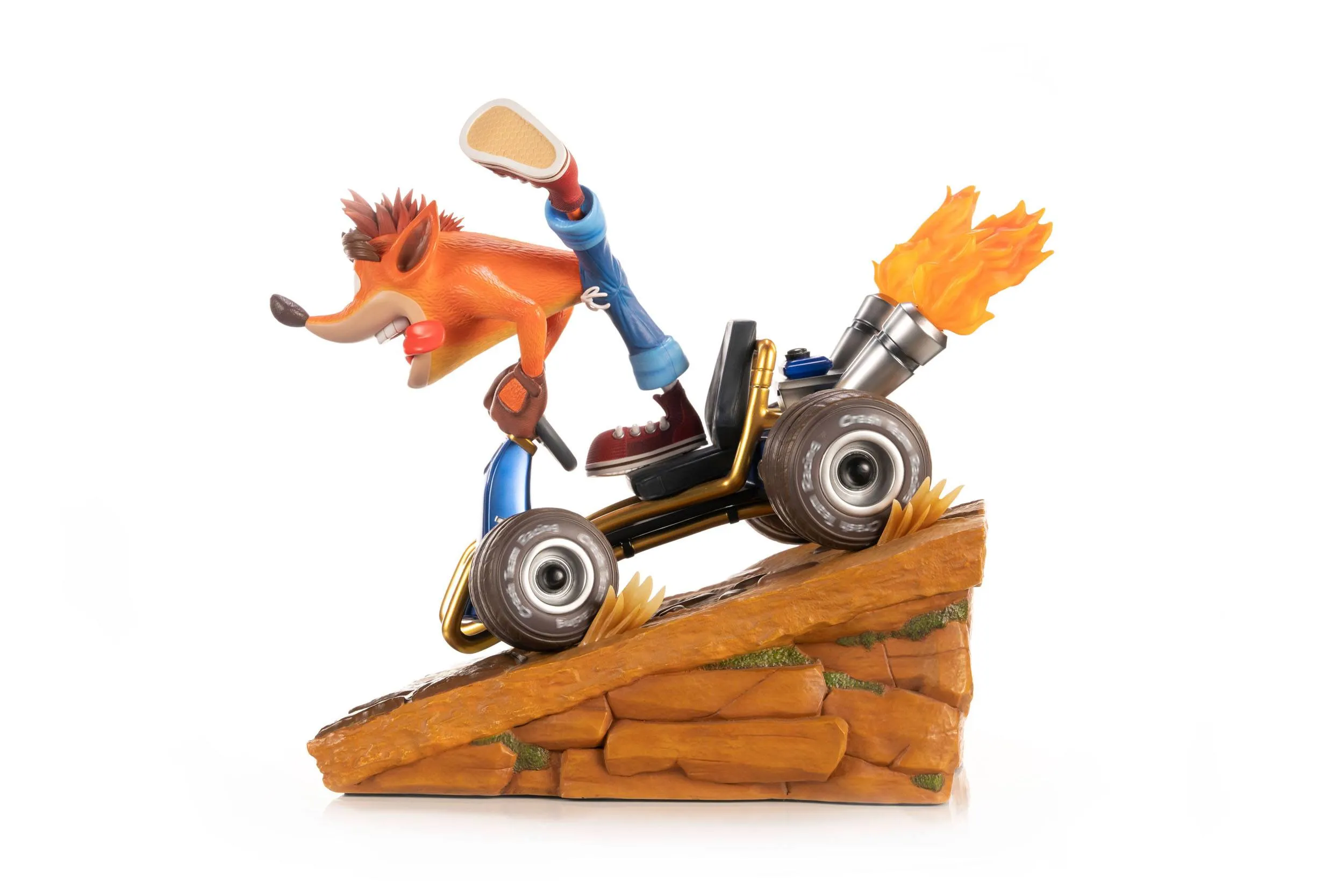 First 4 Figures Crash Team Racing Nitro-Fueled Crash in Kart Statue