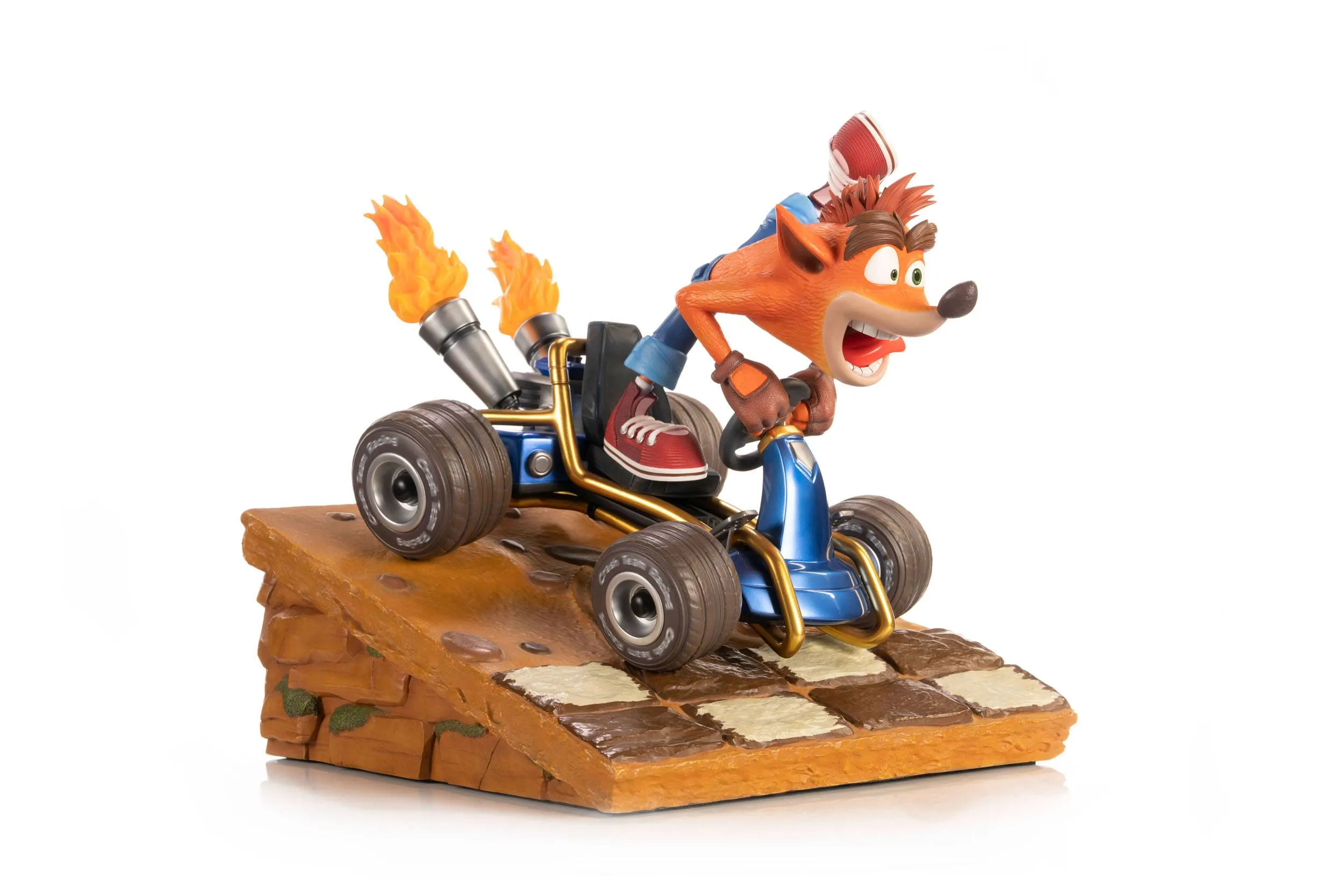 First 4 Figures Crash Team Racing Nitro-Fueled Crash in Kart Statue