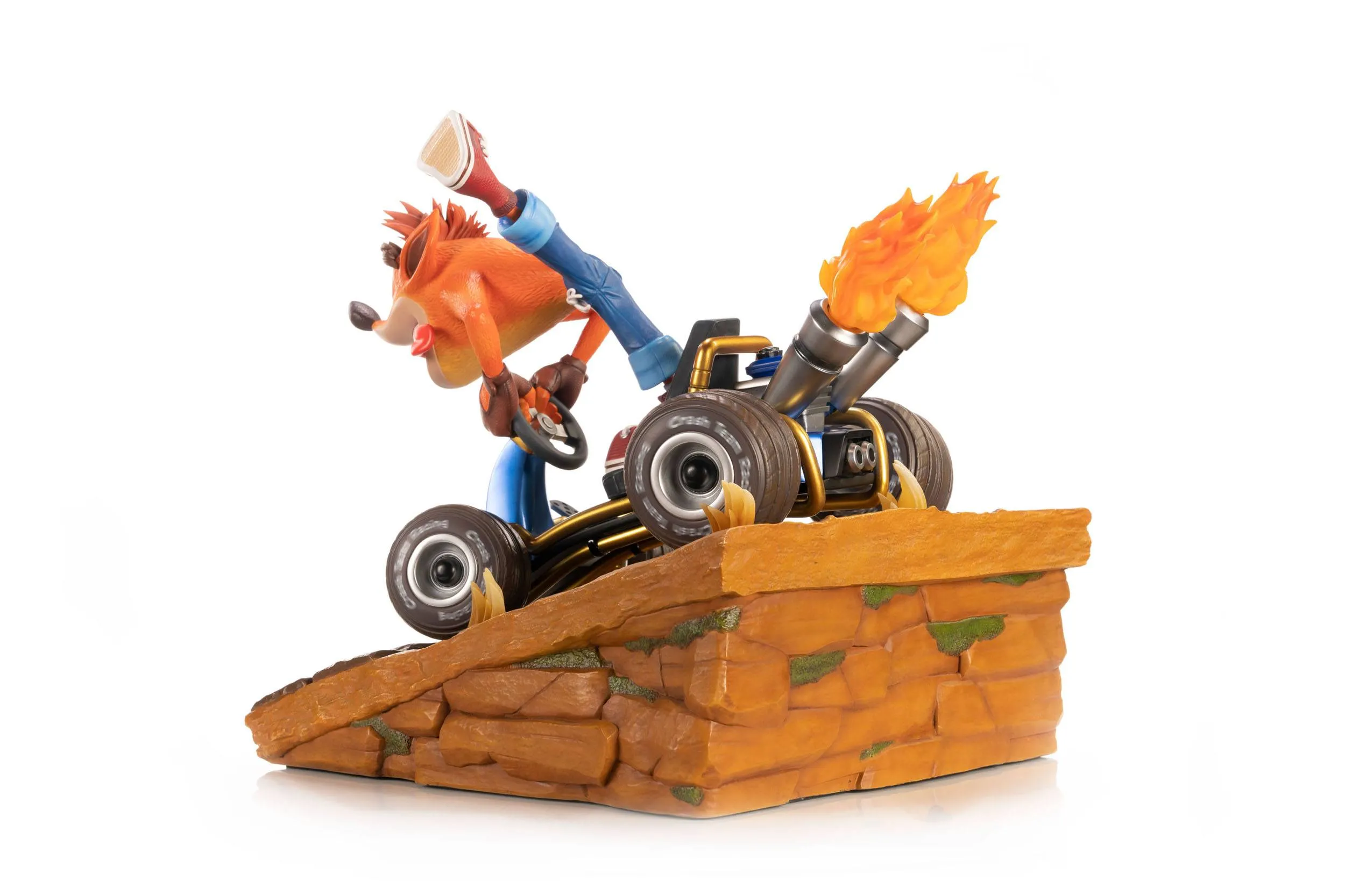 First 4 Figures Crash Team Racing Nitro-Fueled Crash in Kart Statue