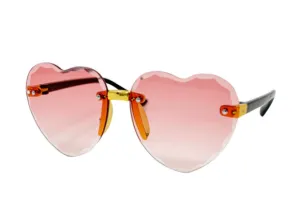 Frameless Heart Sunglasses