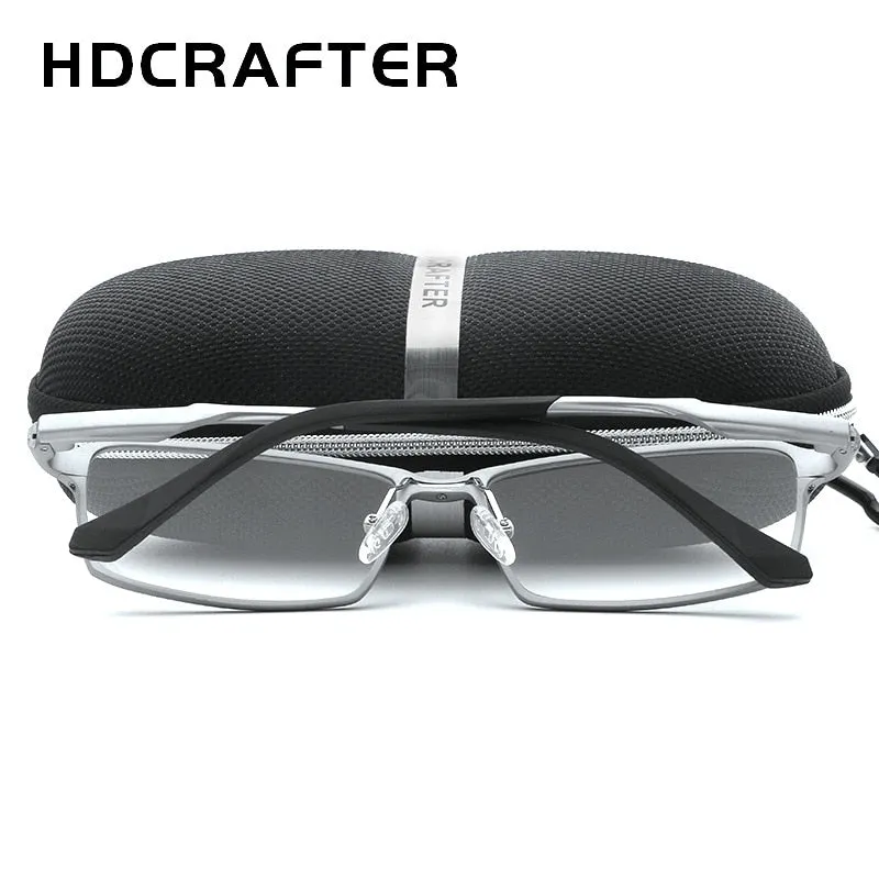 Hdcrafter Tr90 17G Lightweight Glasses Frame Hyperopia Eyeglasses Frames Reading Titaniun L-P6287