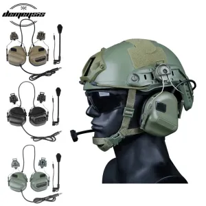 High Quality Tactical Hunting Shooting Headsets Outdoor Hunting Helmet Earmuff