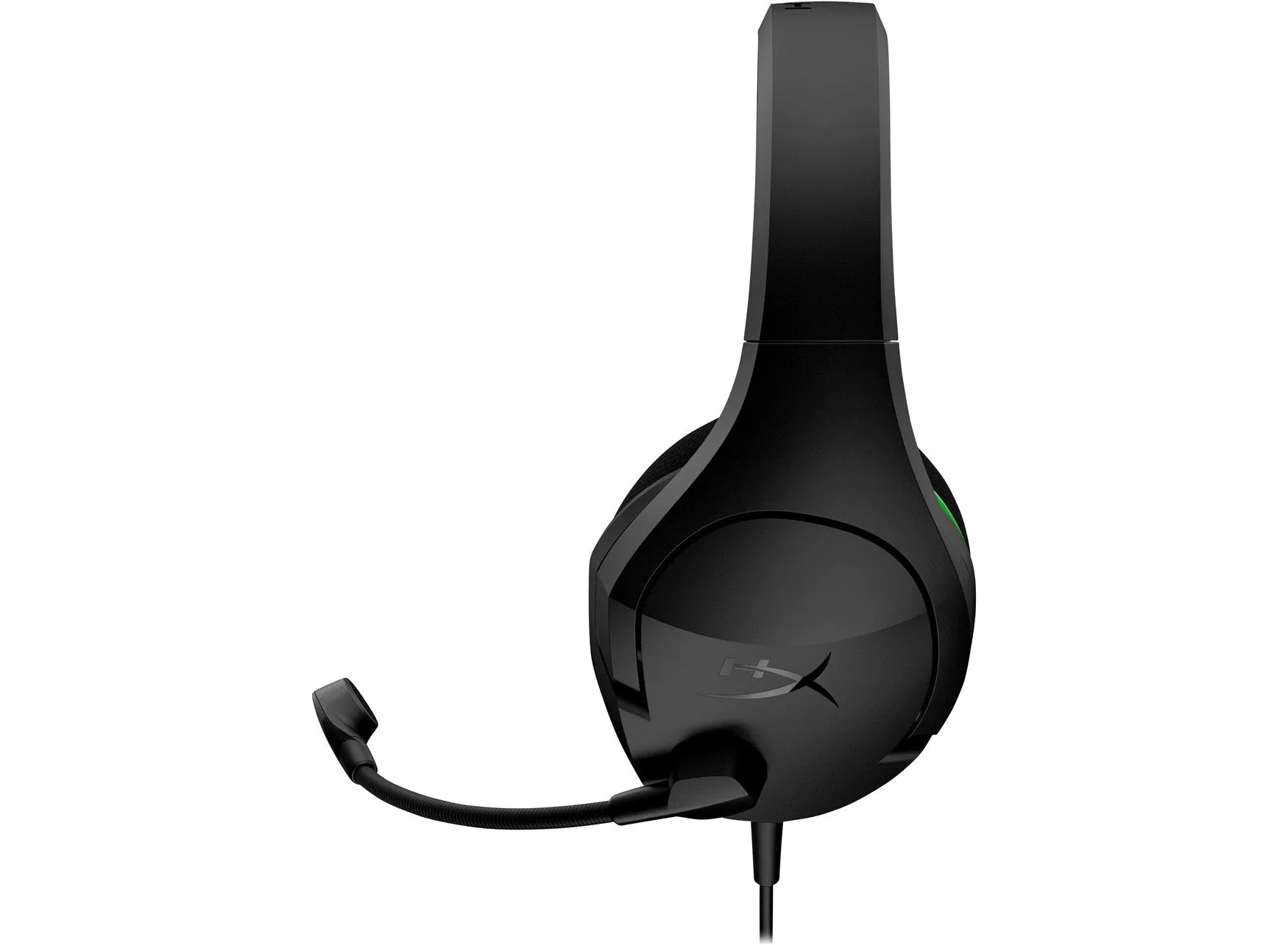 HP HyperX CloudX Stinger Core Wired Gaming Headset for Xbox, USB 2.0, Black-Green - 4P5J9AA