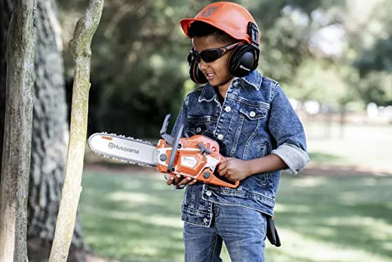 Husqvarna 550XP Toy Chainsaw and PPE Kit