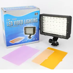 Hypop 160 Piece LED Camera Video Light (Filters Included)