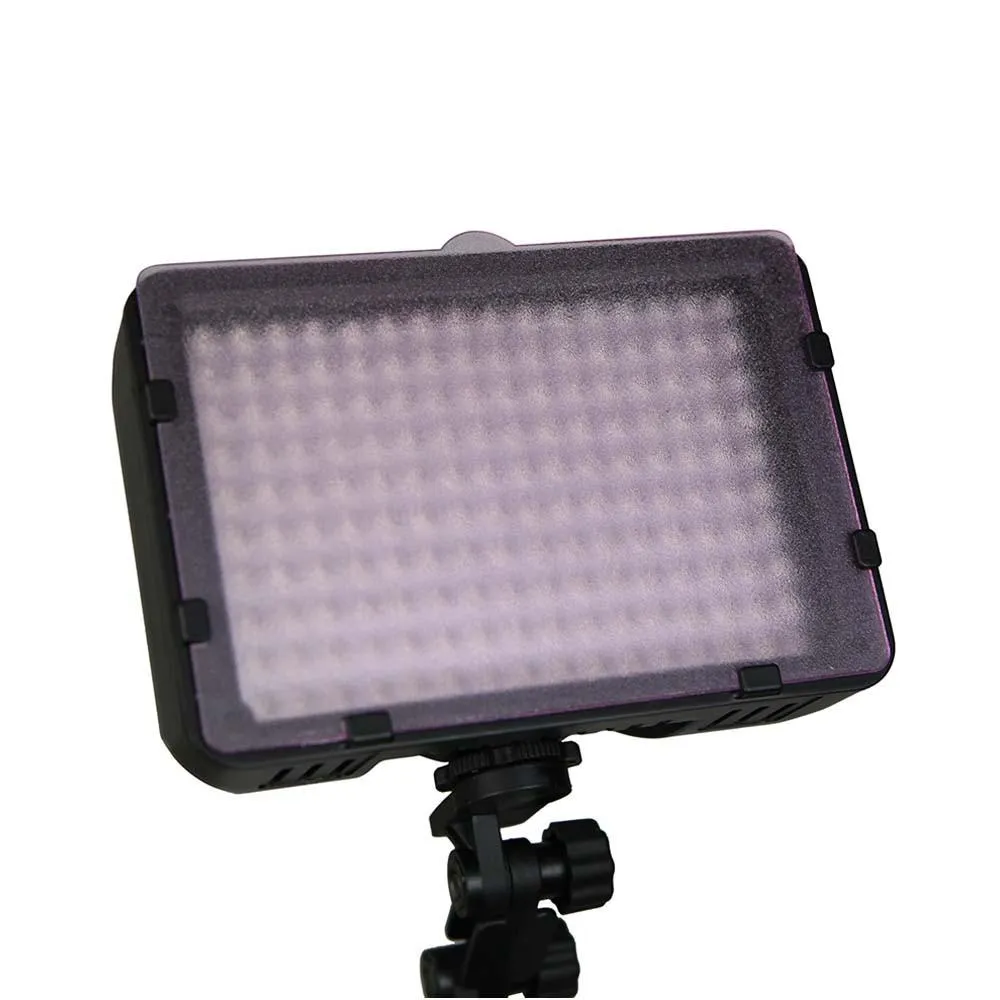 Hypop 160 Piece LED Camera Video Light (Filters Included)