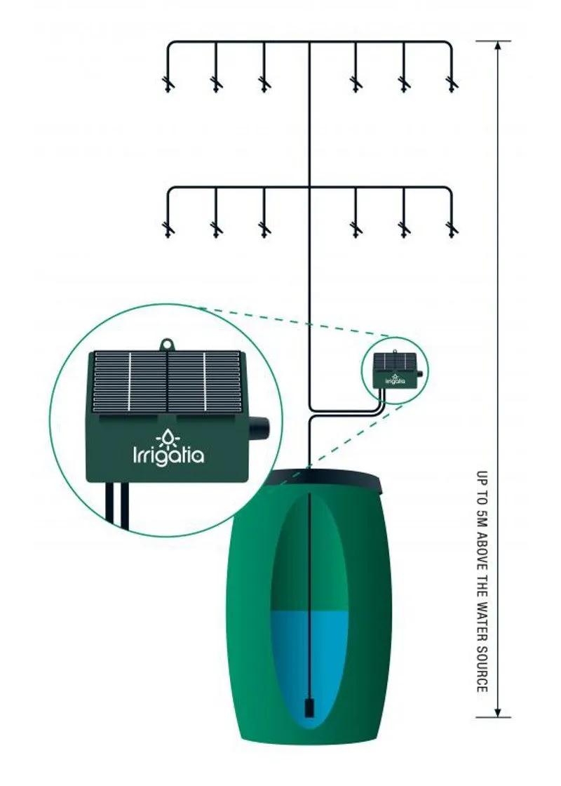 Irrigatia C12L Solar Automatic Watering System