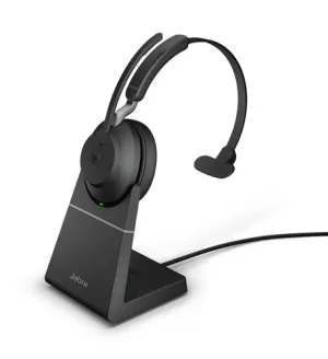 Jabra Evolve2 65-Link380c USB-C MS Mono with Stand 26599-899-889