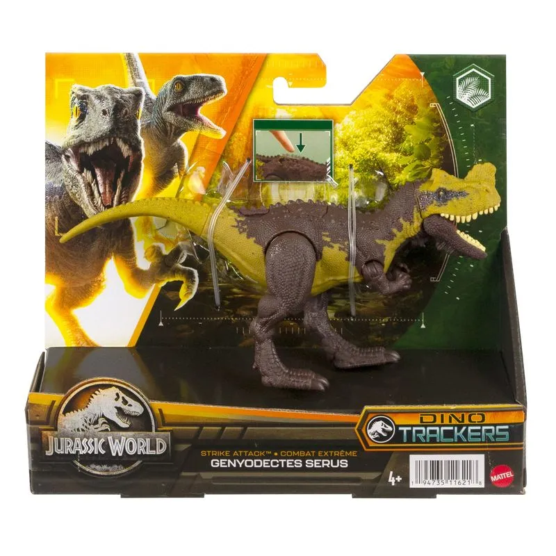 Jurassic World Dino Trackers Strike Attack Dino Genyodectes Serus