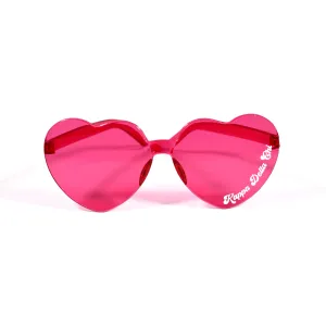 Kappa Delta Chi Sunglasses - Heart Shaped