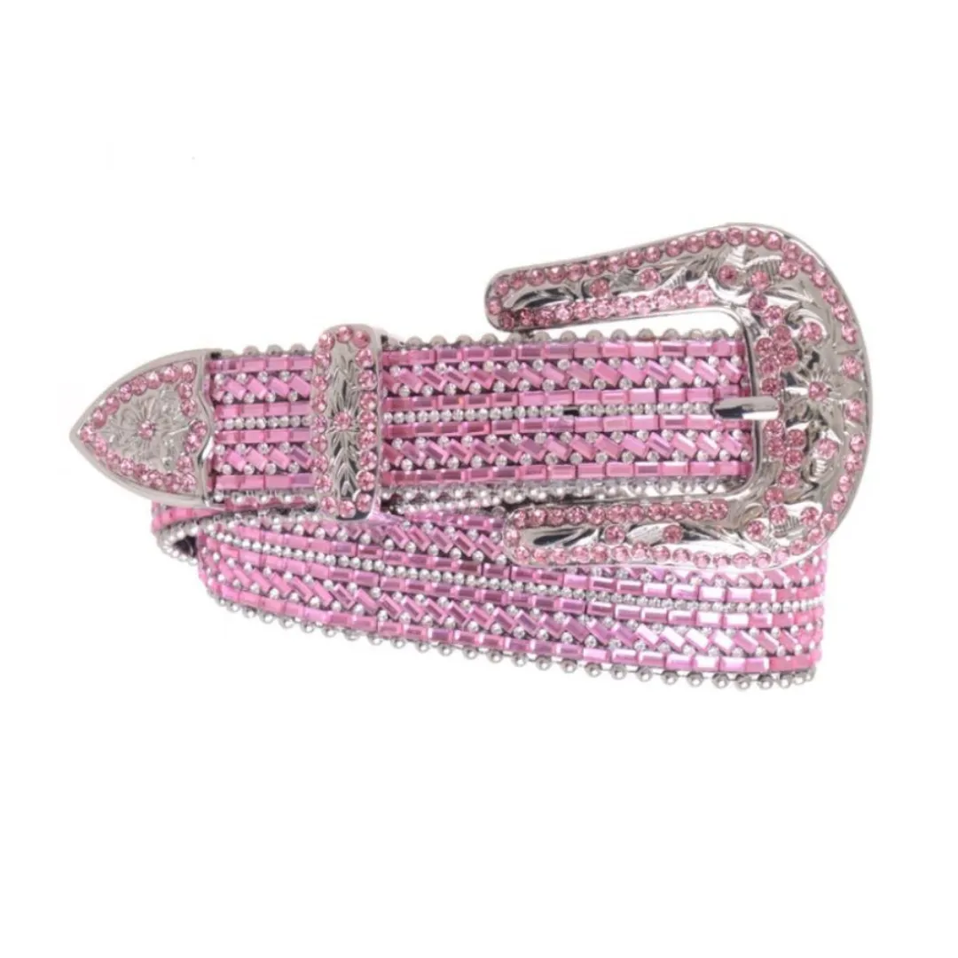 Kid's Pink Glitz Belt - K519