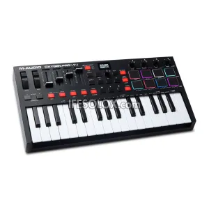 M-AUDIO Oxygen Pro Mini USB MIDI Keyboard Controller with 32 Velocity-Sensitive Keys - Brand New