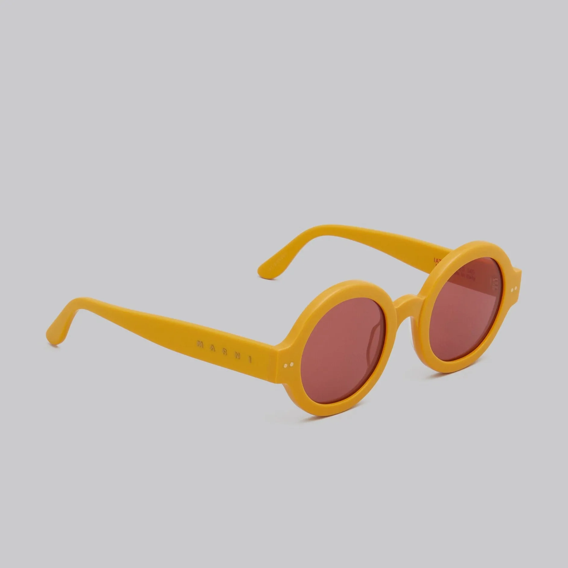 MARNI Nakagin Tower Daze Sunglasses | Yellow