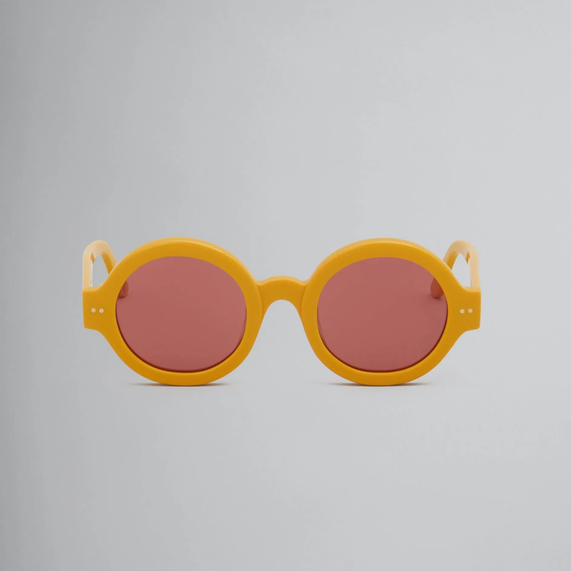 MARNI Nakagin Tower Daze Sunglasses | Yellow