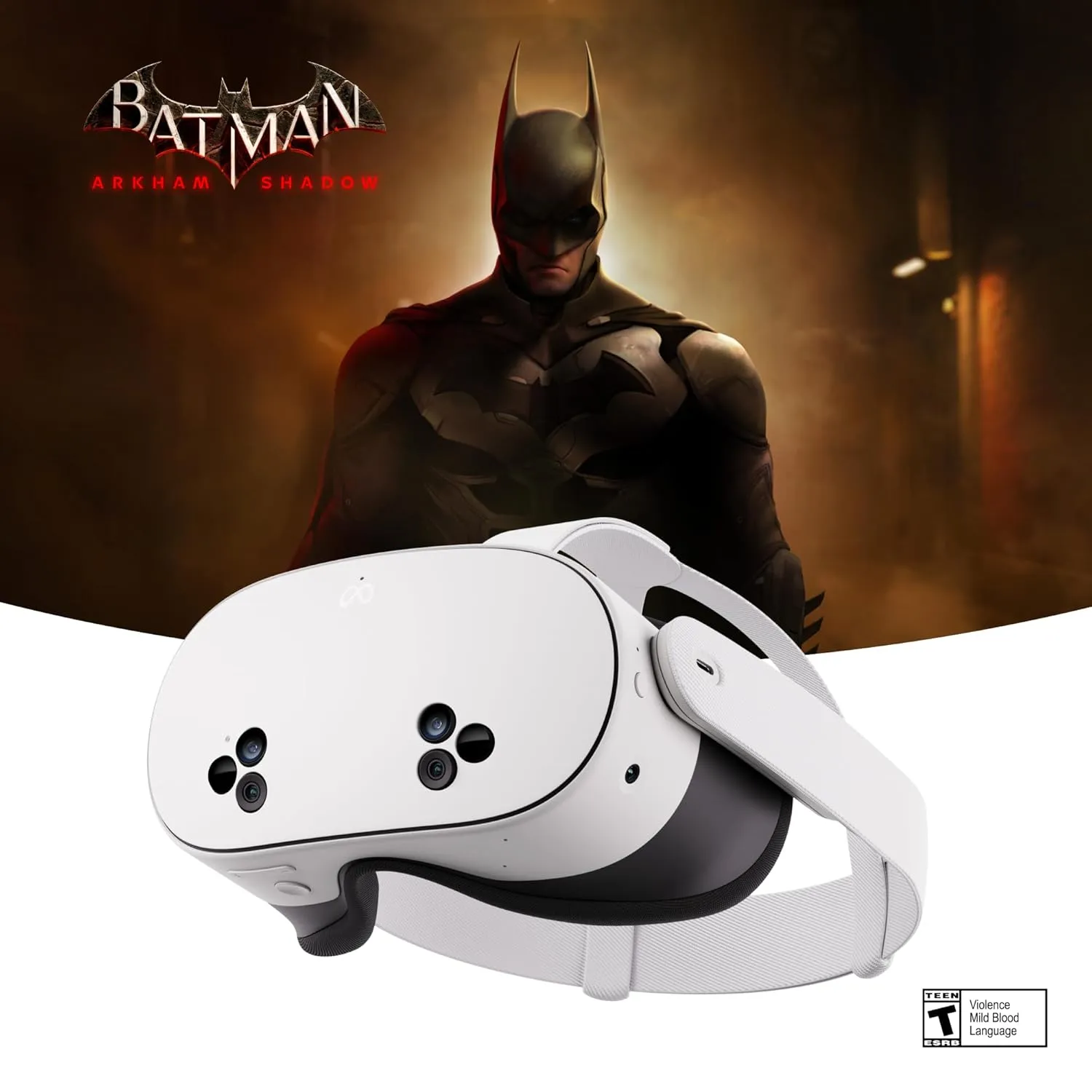 Meta Quest 3S 128GB — Get Batman: Arkham Shadow and a 3-Month Trial of Meta Quest  Included — All-in-One Headset