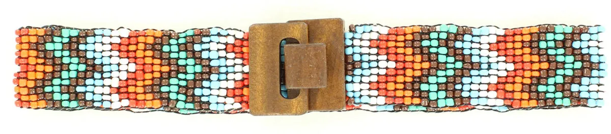 Nocona Beaded Stretch Belt for Girls