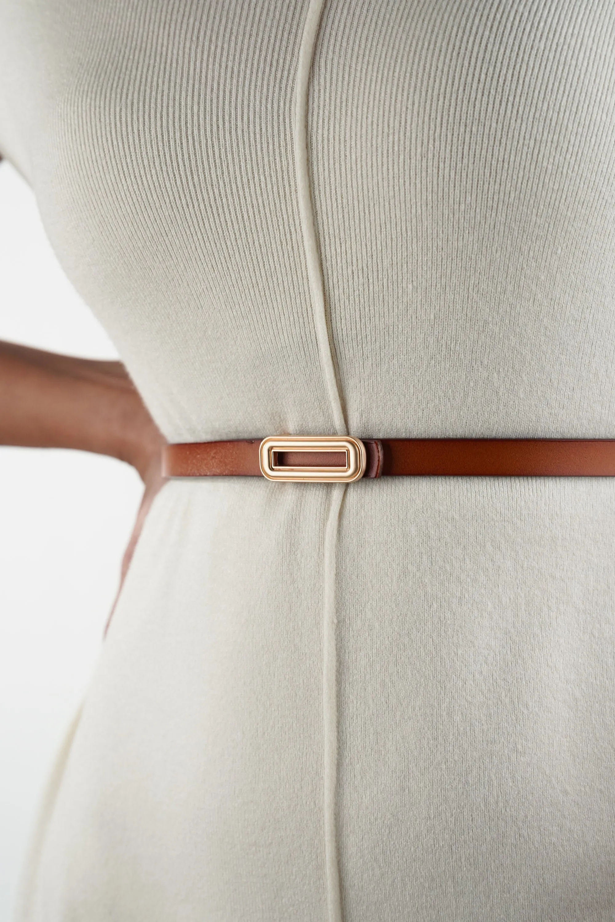 Noir Tan Brown Belt