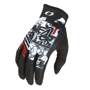 O'Neal Mayhem Scarz Glove Black/White