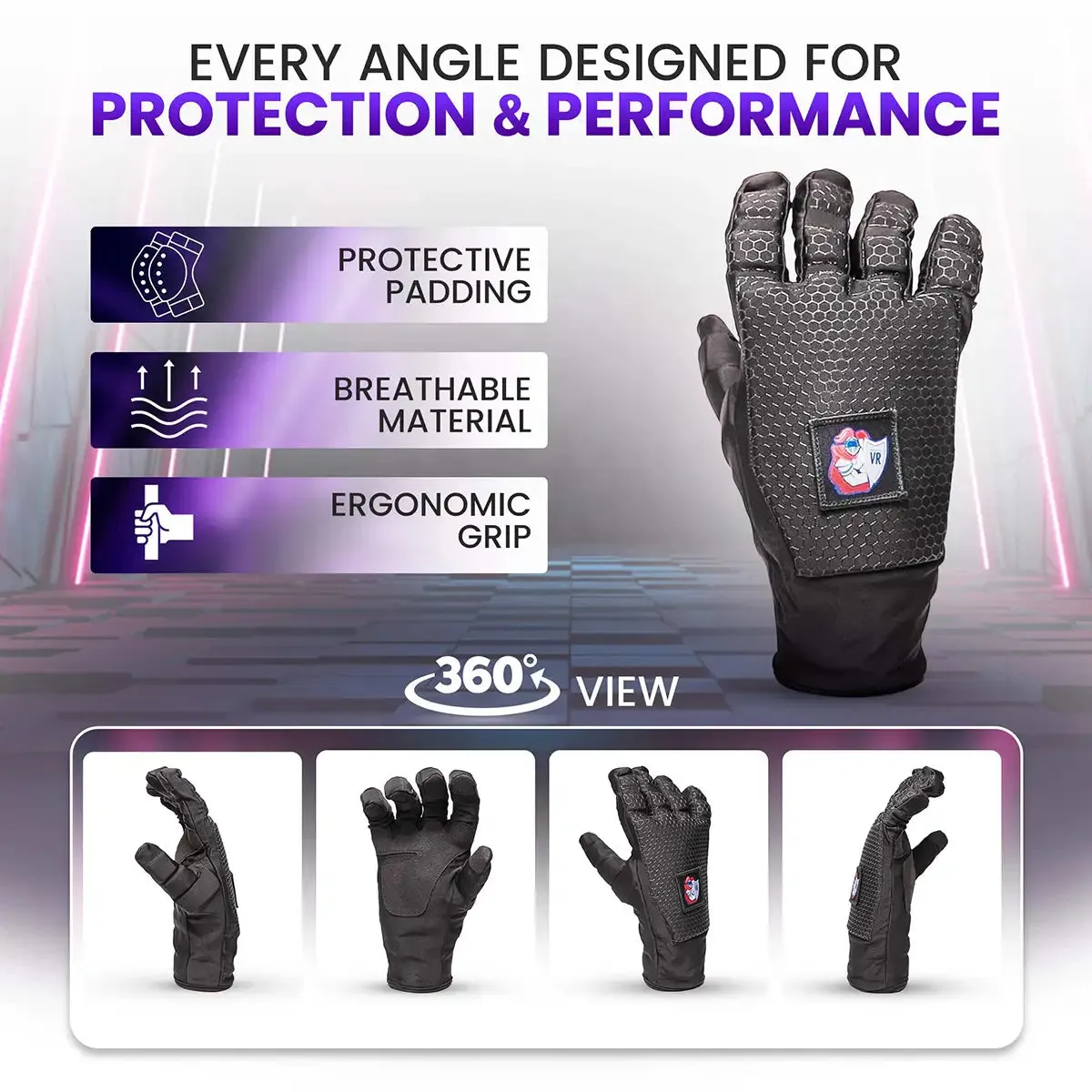 ProtectiVR Gauntlets - VR Controllers Safety Gloves