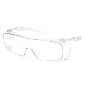 Pyramex S9910ST Cappture Safety Glasses, Clear H2X Anti-Fog Lens, 1 Each