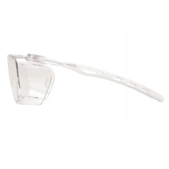 Pyramex S9910ST Cappture Safety Glasses, Clear H2X Anti-Fog Lens, 1 Each