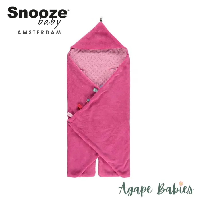 Snoozebaby Trendy Wrapping Wrap Blanket - Funky Pink