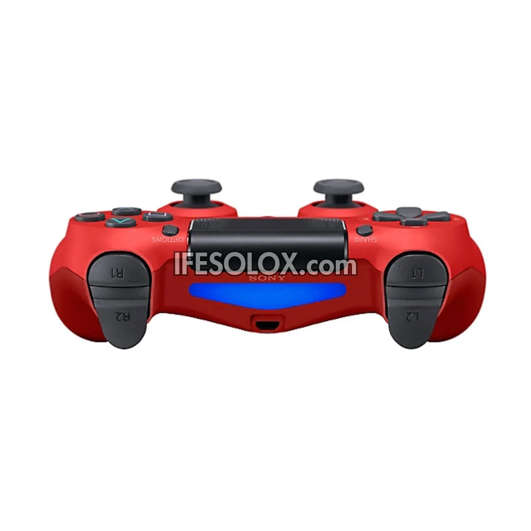 Sony PS4 DualShock 4 Game Controller for PS4, PC, Smartphones and Gadgets (Red) - Brand New