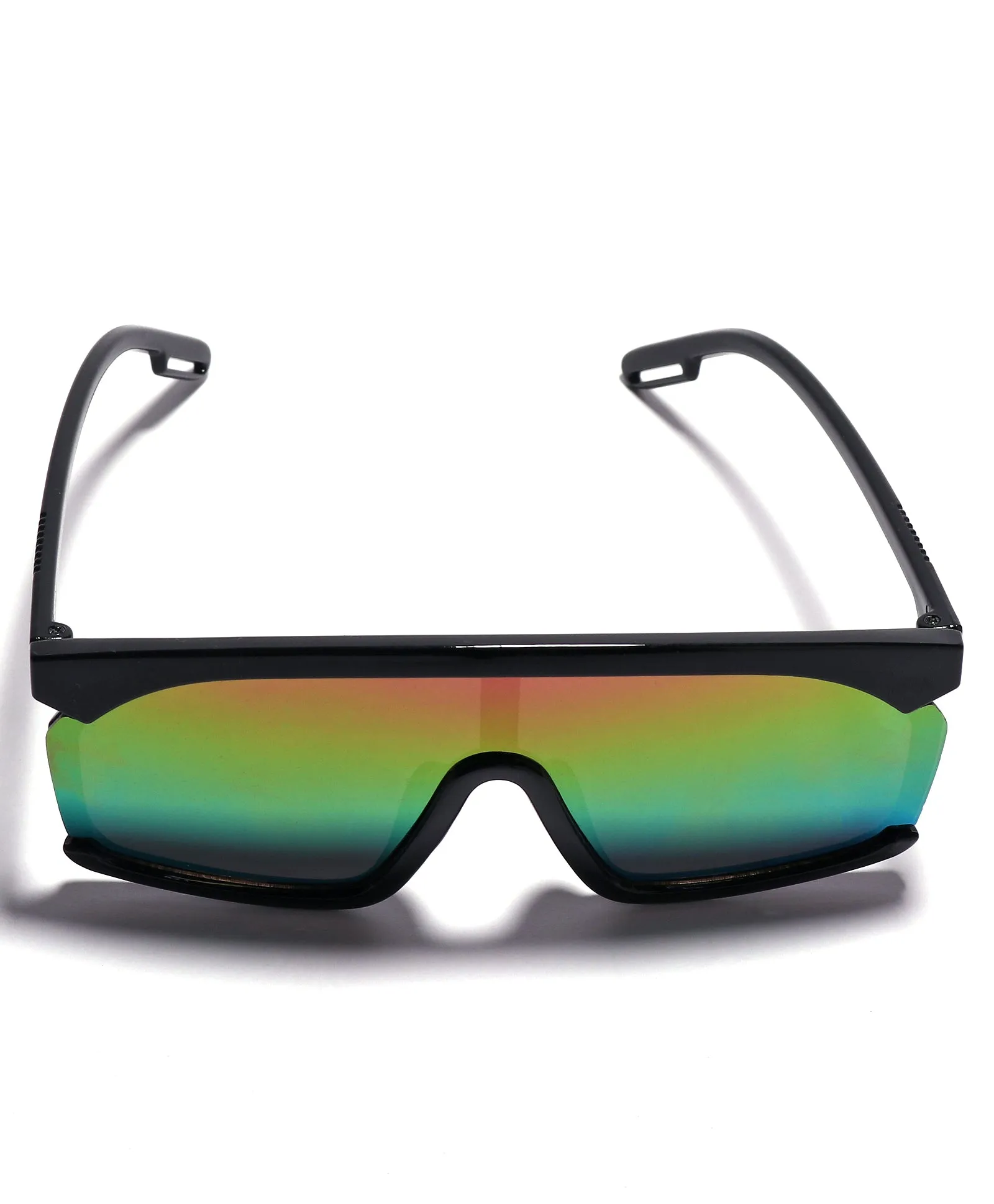 SPORTS SUNGLASSES - GREEN & PINK