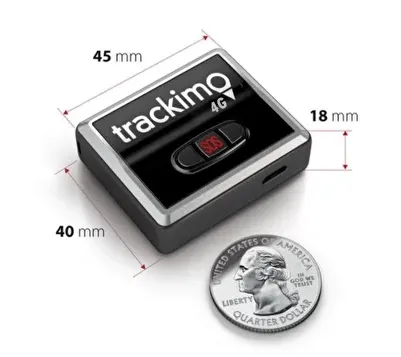 Trackimo 4G GPS Tracker with 1 Year LTE