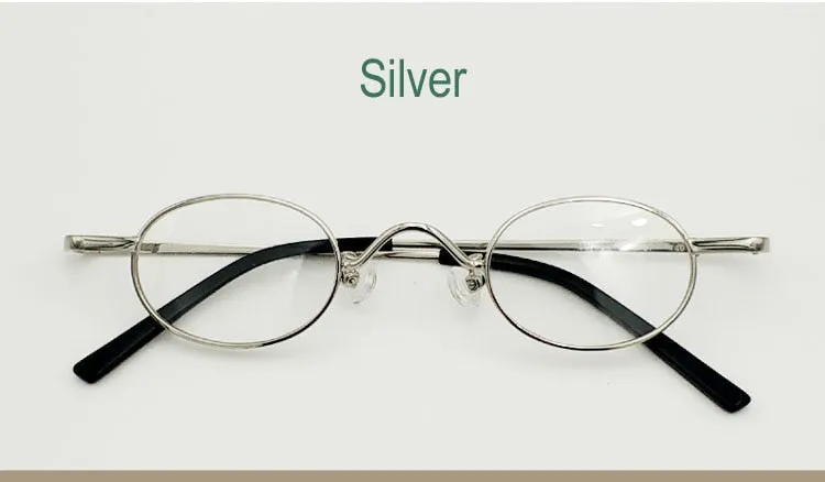 Yujo Unisex Oval Full Rim Reading Glasses Alloy Y026