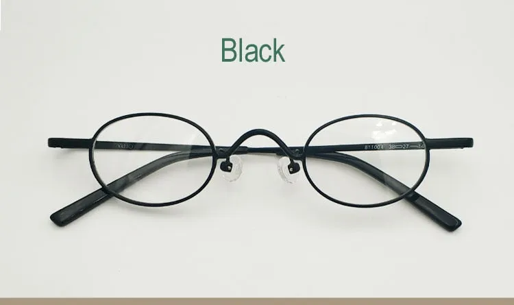 Yujo Unisex Oval Full Rim Reading Glasses Alloy Y026