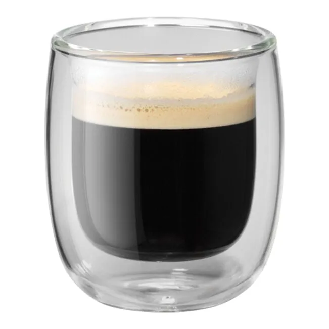 ZWILLING SORRENTO 2-pc Espresso Glass Set